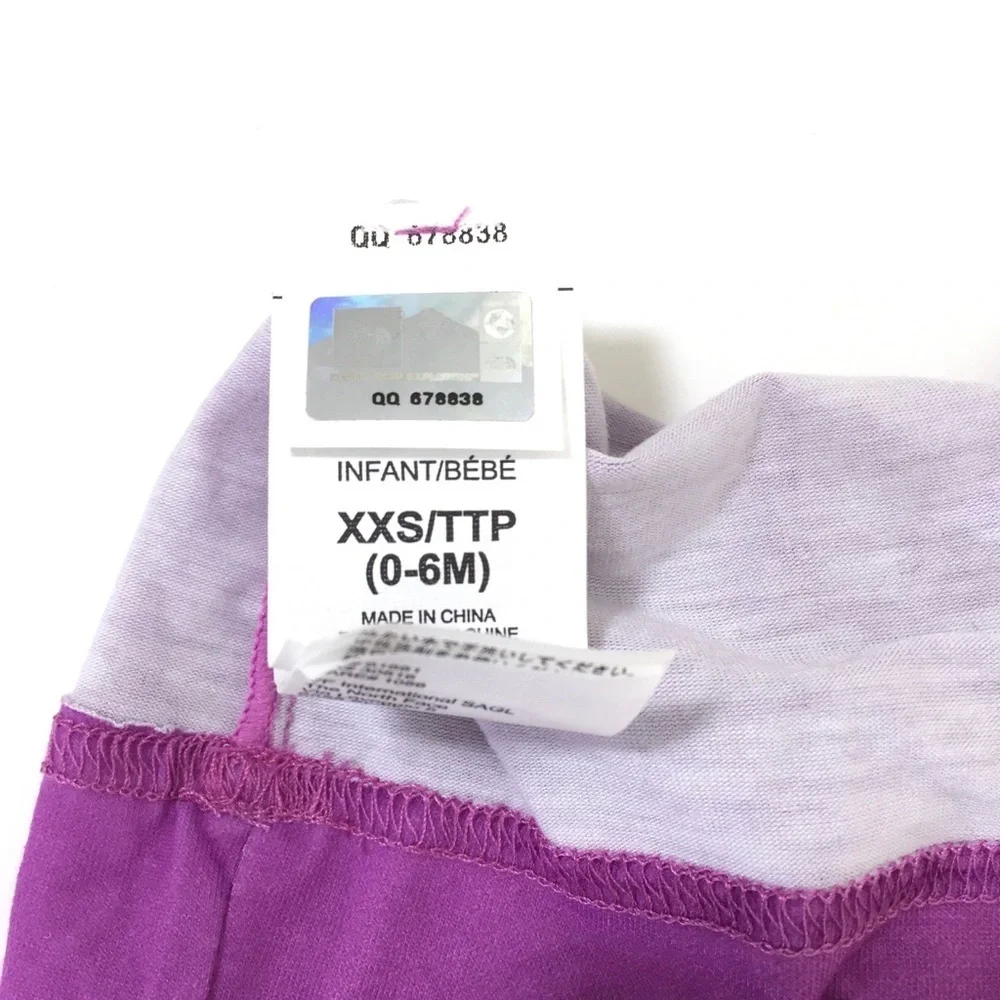 The North Face Girls Purple + Pink Seashell Beanie